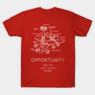 Mars rover Opportunity T-Shirt